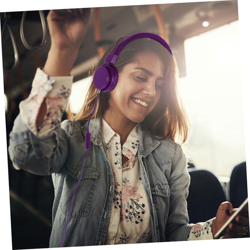 LABRIMP Over Head Gaming Headphones with Microphone Lightweight Stereo Bass