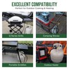 Alloxity12FT Propane Hose Adapter 1lb to 20lb with Gauge, Propane