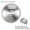 CoCud Circular Saw Blade, 9" Outer Dia 40 Teeth 3/4"