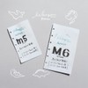 Nagahashi Printing System Notebook Refill, Micro 5 Holes, Horizontal Ruled,