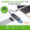 Sanwa Supply USB Hub Type-C Connection (USB 3.1/3.0 x 1
