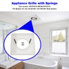 S97010319 Bathroom Exhaust Fan Cover For Broan Heating Lampshade Grille
