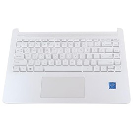 New Genuine Palmrest for HP 14-DQ 14-FQ 14T-DQ 14S-DQ 14-DQ0040N 14-DQ0052DX Palmrest Keyboard Touchpad L64899-001 L61508-001
