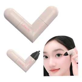 Gel Delineador De Ojos Impermeable Con Sello Alas Plegable                                                                                            