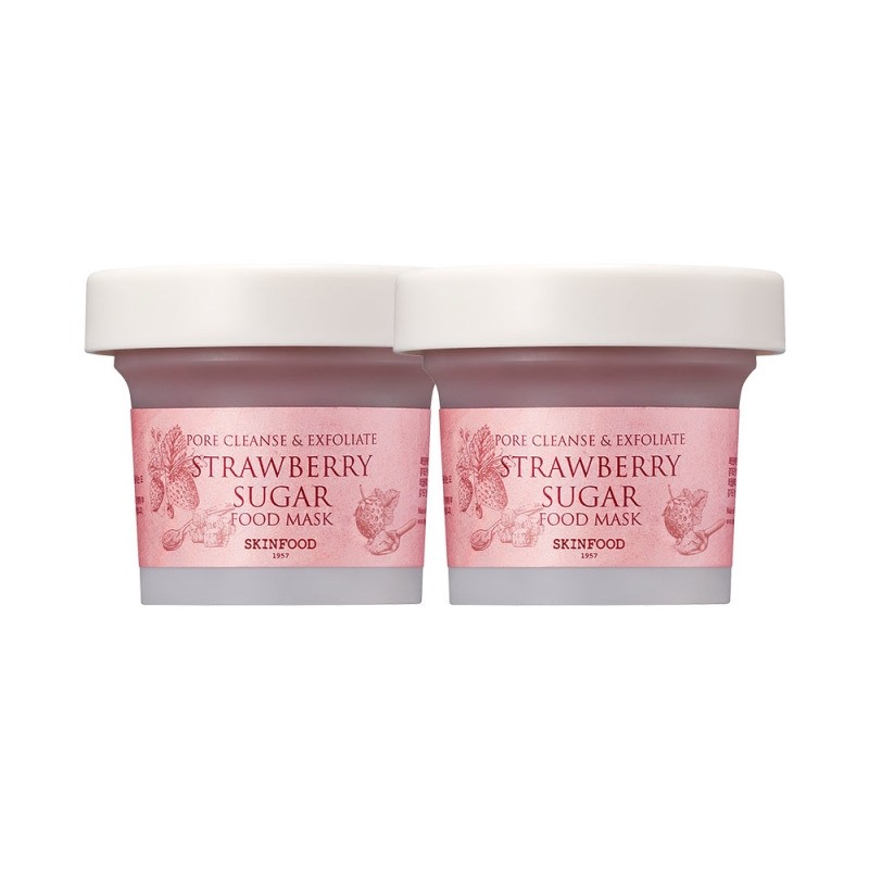 Strawberry Sugar Food Mask 120g x 2 / 딸기슈가 푸드마스크