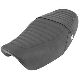 Motorcycle Complete Seat One-Piece Front Driver Rear Passenger Saddle Cushion Pillion Pad Compatible with Z900RS Z900 RS 2018 2019 2020 2021 2022 2023 2024 2025, Black