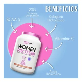 Bhp Women Protein Choco Avellana Low Carb Suero Leche 3lb                                                                                             