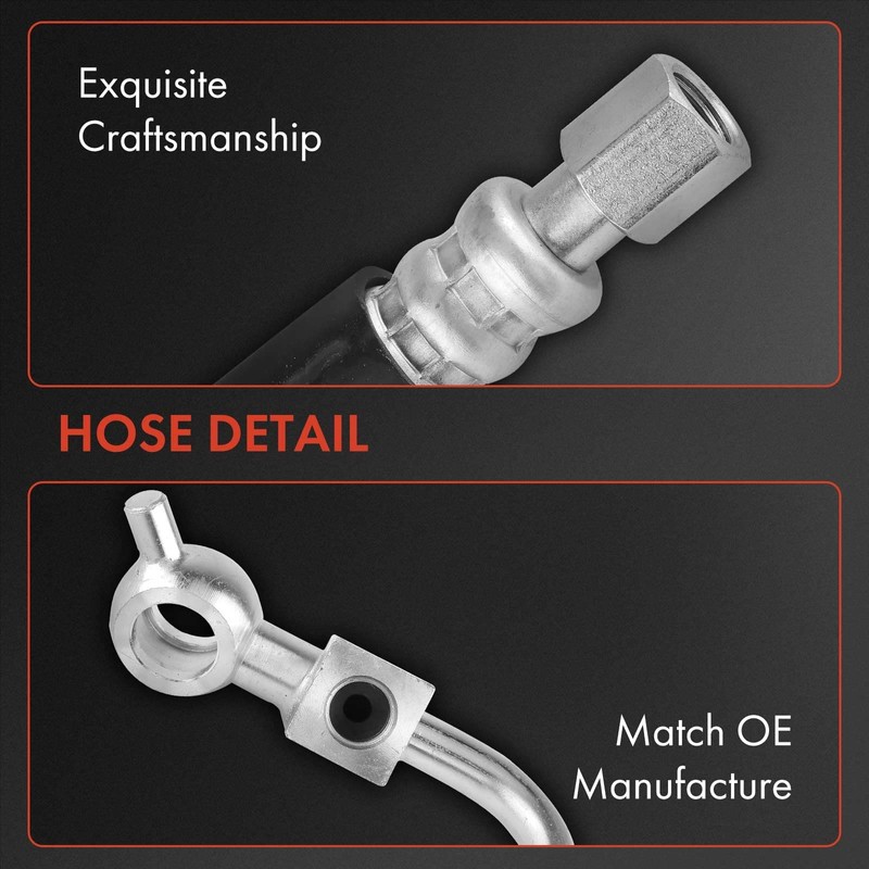 A-Premium Power Steering Pressure Hose Line Assembly Compatible with Nissan