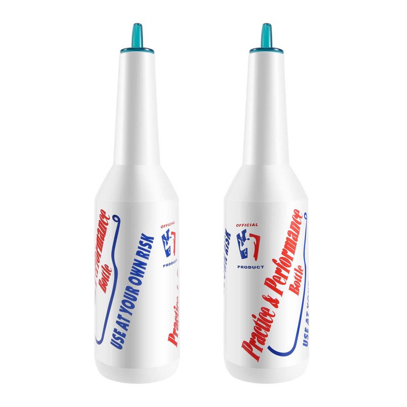 Gokelomg 2 Flair Bottle, Cocktail Shaker, Flair Bartender Set, Training