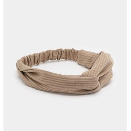 Huachi Headbands for Women Twist Knotted Boho Stretchy Hair Bands for Girls Criss Cross Turban Plain Headwrap Yoga Workout Vintage Hair Accessories, Solid Color, 8Pcs