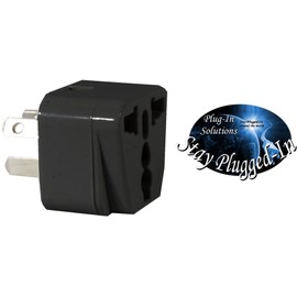 US to Australia/New Zealand/Fiji Travel Adapter Plug for USA/Universal to Australian Type I Power Plugs Pack of 1