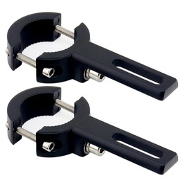 NINGDAKEAI 2 Pieces Motorcycle Headlight Mounts Adjustable Motorcycle Headlight Bracket Universal Headlight Bracket (20mm-38mm)