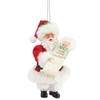 Possible Dreams By D56 Naughty And Nice Hanging Ornament