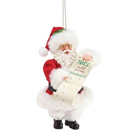 Possible Dreams By D56 Naughty And Nice Hanging Ornament