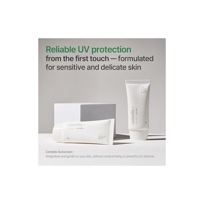 mixsoon Centella Sun Cream – FPS 50+ PA++++, Protector solar