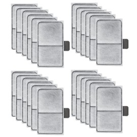 ELCCOTYA 24 Pack EF-S Filter Cartridges Replacement, Aquarium Fish Tank Filter Cartridges Compatible with TOP FIN EF-S Element and BF5 BETTAFLO Filter