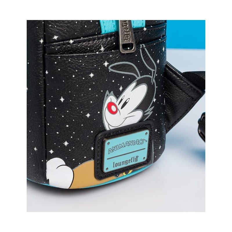 Loungefly Pinky and The Brain Take Over The World Mini-Backpack