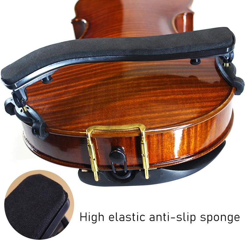 1 x violin shoulder support, 1 x violin silencer, violin
