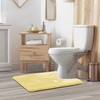 Clara Clark Bathroom Contour Rug, Ultra Soft Non Slip and