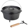 Esschert Design USA FF117 Fire Pit Dutch Oven