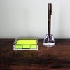 GemRich 1 Piece Stylish Pen Holder Desk Pen Stand Clear