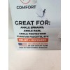 Dr. Brace Elite Ankle Brace with Strap, Black, Large