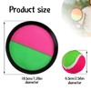 Vulevirtue 2 Pieces Velcro Ball Game Catch Ball Set, Velcro