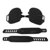 1Pair Exercise Bike Pedals Anti Slip Strip Pattern Portable Exercise