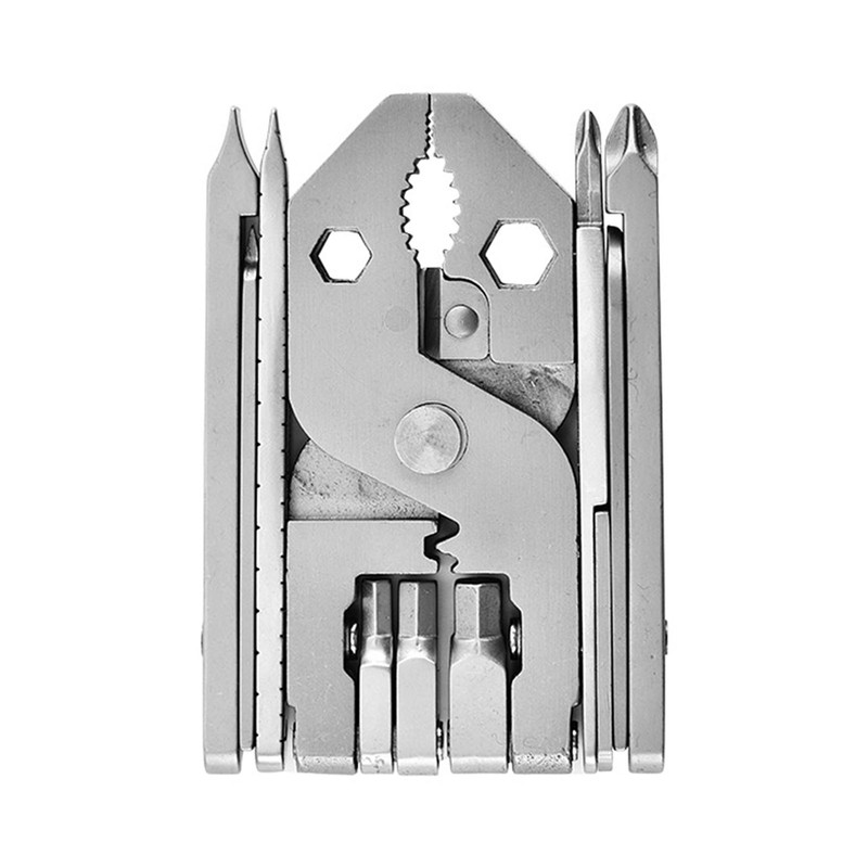 25 in 1 Foldable Pliers Stainless Steel Multifunctional Compact Pliers