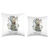 Waste Less Live More Zero-Waste Lifestyle Throw Pillow