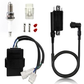 Igniter CDI y bobina de encendido para Kawasaki Bayou 300 KLF300B 1988-2004 KLF300C 4x4 1997-2004