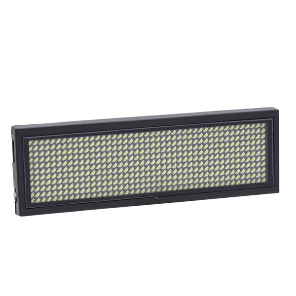 LED Name Badge, Name Plate, Rechargeable Programmable Scroll Display, Message
