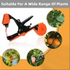 SUCA Plant Tying Machine, Tape Cattle Panels for Garden,Plant Orange