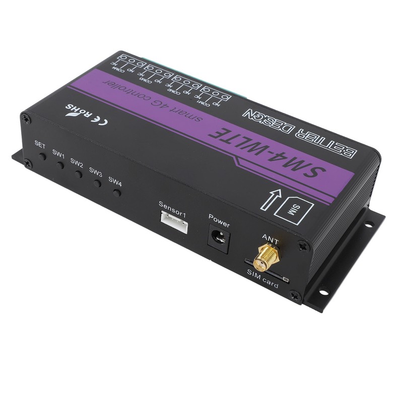 4 Channel 4G SMS Alarm Controller 4G Mobile Phone Access