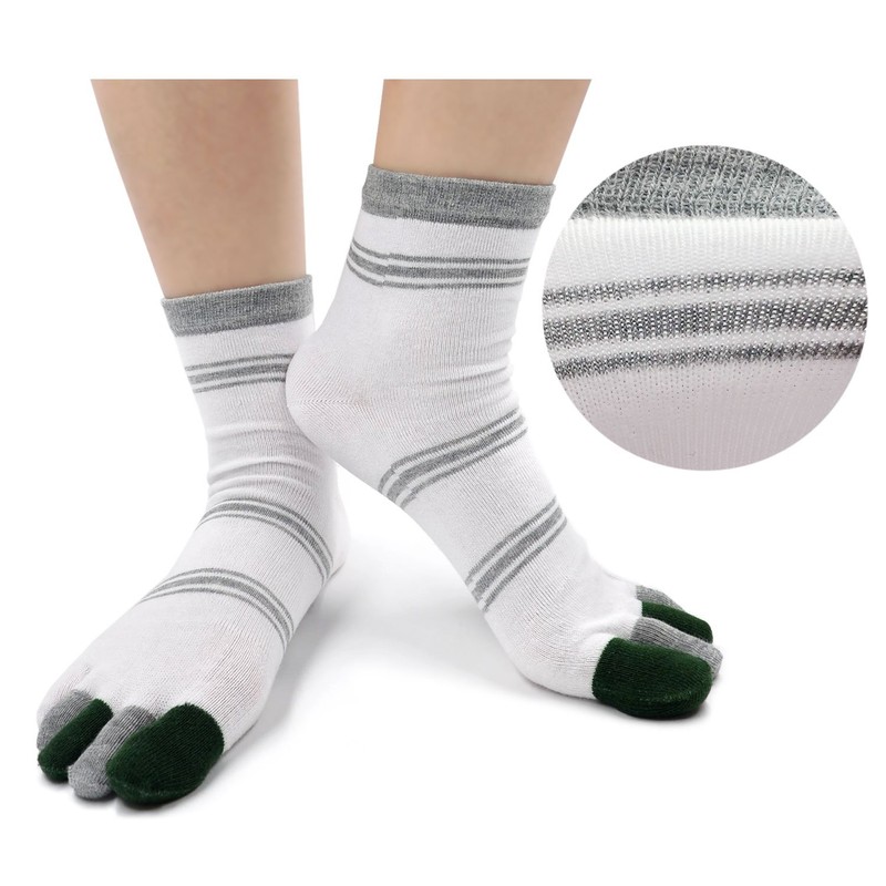 CaiDieNu - Calcetines deportivos de algodón para hombre, 5 pares,