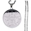 Collar Medalla Tetragramaton Pentagrama Dije Pentáculo Colgante Protección Amuleto Energía