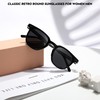 FEISEDY Polarized Sunglasses Acetate Round Sunglasses for Women Men Trending
