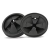 2Pcs 3 3/8" Garbage Disposal Splash Guard, Quiet garbage disposal