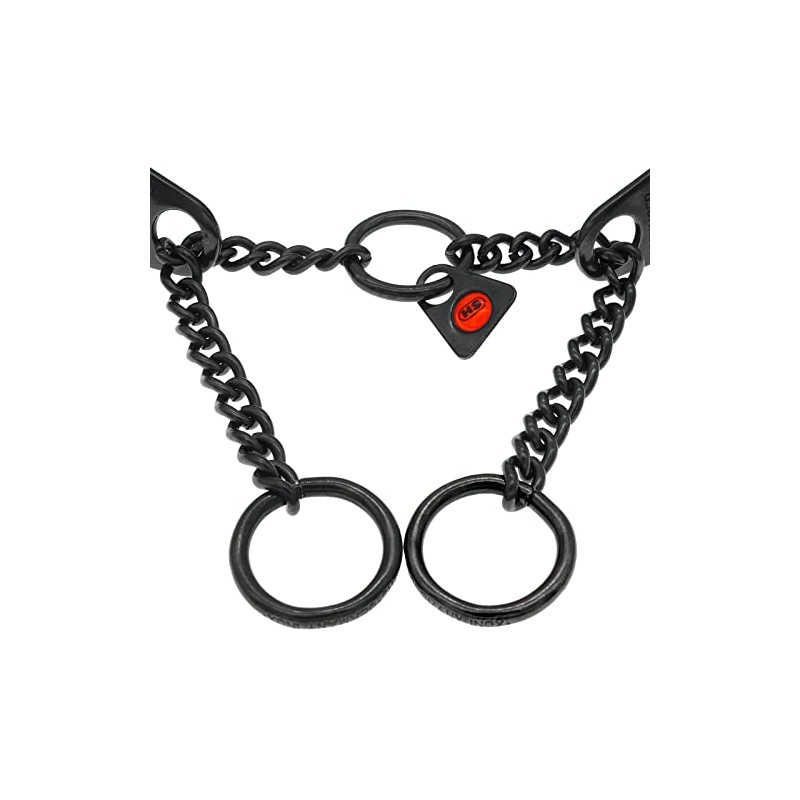 Sprenger Easy On Black Stainless Steel Prong Collar 2.25mm 14