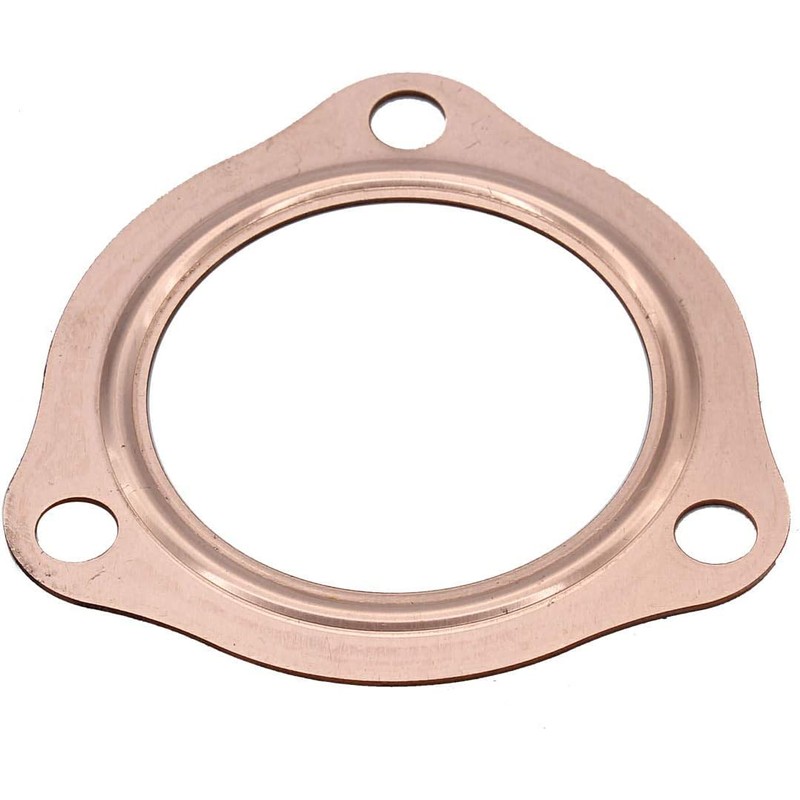 SHLPDFM 2 x 3 Inch 3-Hole Exhaust Gasket Exhaust Manifold