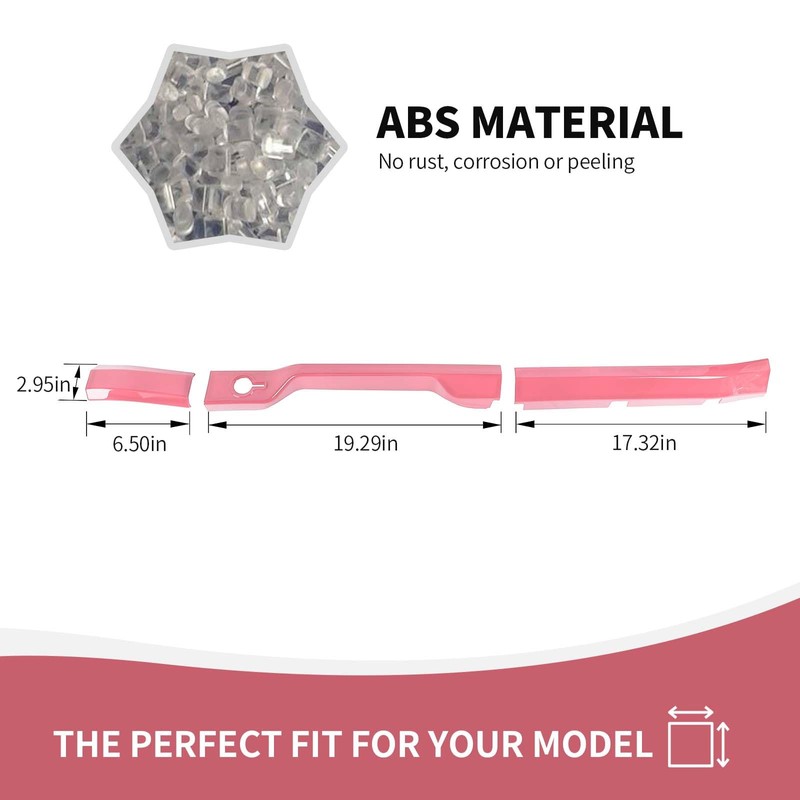 RAZPOY for Bronco Dash Panel Cover, Center Console Dashboard Trim