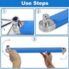 RZKNIP Offset Extension Wrench, Zero Degree Ratchet Extension Set Includes