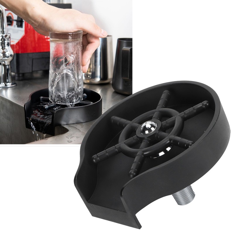 G1/2 Automatic Cup Washer Cleaner Home Commercial Bar Glass Rinser