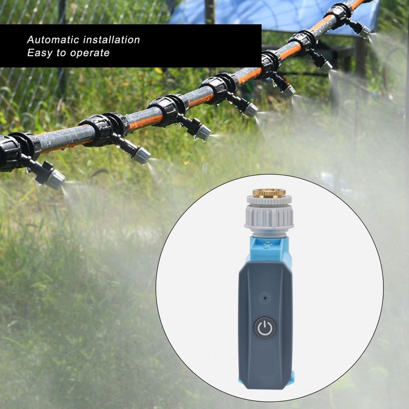 Irrigation Timer IP67 Waterproof Bluetooth Phone Remote Control Rain Sensing