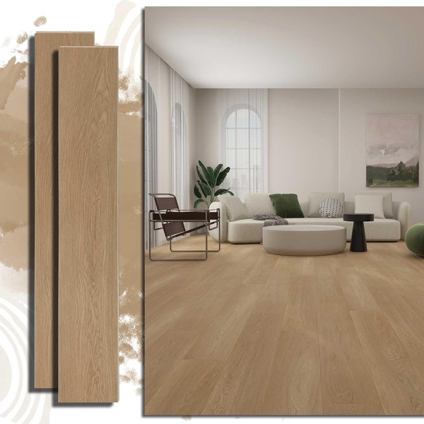 Easy Click Lock Vinyl Flooring | 7x43 Inch Planks |
