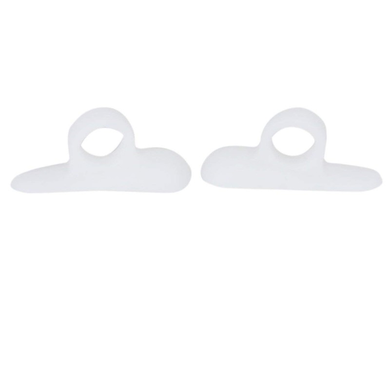 4x Silikon Gel Zehenspreizer Hammerzehenpolster Korrektur Hallux Valgus Polster