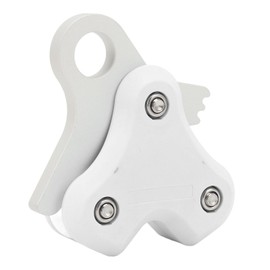 Fydun Retractor y Carrete de Cuerda de Polea de Buceo Universal de Aleación de Aluminio de Alta Eficiencia para Apnea de 250 Kg, Calidad Superior para Aventuras Submarinas (White)
