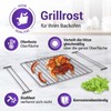 Viоks.pro Cooking Grate, Oven Grate, 315 x 350-560 mm, Extendable