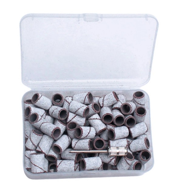 Unbranded 100Pack Nail Sanding Bands For Nail Drill Bits File