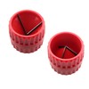 CTWHA 2PCS Red Internal and External Reamer 3/16 to 1/2